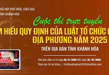 Cuộc thi trực tuyến “Tìm hiểu quy định của Luật Tổ chức chính quyền địa phương năm 2025” trên địa bàn tỉnh Khánh Hòa