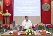 Rà soát, xử lý ngay các điểm đen giao thông