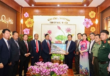 Lãnh đạo tỉnh Khánh Hòa tiếp đoàn lãnh đạo tỉnh Stung Treng
