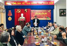 Ấm áp buổi gặp mặt các đồng chí nguyên lãnh đạo, cán bộ, công chức Ban Tuyên giáo Tỉnh ủy nhân dịp Tết Nguyên đán Ất Tỵ 2025