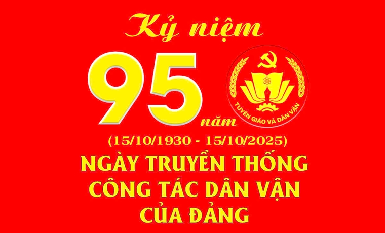 Ban Tuyên giáo và Dân vận Tỉnh ủy: Gặp mặt nhân kỷ niệm 95 năm Ngày truyền thống công tác Dân vận của Đảng