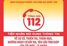 Tổng đài 112: Tiếp nhận thông tin về sự cố, thiên tai, thảm họa, tình huống nguy cấp cần trợ giúp