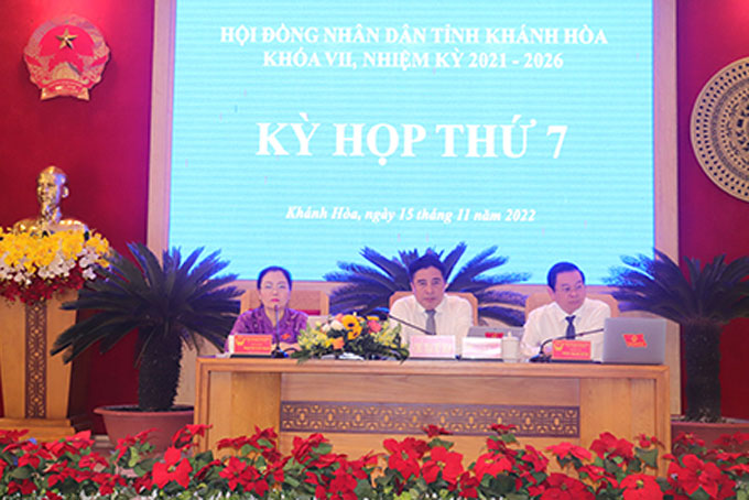 Kỳ họp thứ 7, HĐND tỉnh Khánh Hòa khóa VII