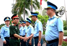 Bộ Quốc Phòng kiểm tra sẵn sàng chiến đấu và chúc Tết Sư đoàn 377