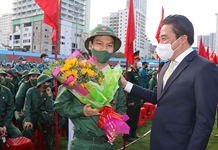 Khánh Hòa tiễn 2.131 thanh niên lên đường nhập ngũ