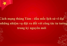Cách mạng Tháng Tám - dấu mốc lịch sử vĩ đại và những nhiệm vụ đặt ra đối với công tác tư tưởng trong kỷ nguyên mới. (Kỳ 1)