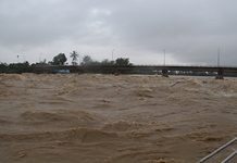Nước sông Cái Nha Trang lên lại, cảnh báo lũ quét