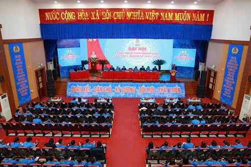 Đại hội Công đoàn tỉnh Khánh Hòa lần thứ I, nhiệm kỳ 2025 - 2030