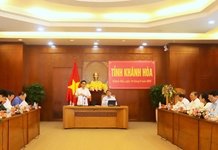 Phó Thủ tướng Vũ Đức Đam làm việc với tỉnh Khánh Hòa
