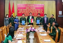 Ban Tuyên giáo Tỉnh ủy, Bộ Chỉ huy Quân sự tỉnh, Bộ Chỉ huy Bộ đội Biên phòng tỉnh: ký kết Chương trình phối hợp công tác triển khai Quyết định 238-QĐ/TW, ngày 30/9/2020 của Ban Bí thư (khóa XII), giai đoạn 2021 - 2025