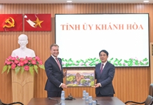 Bí thư Tỉnh ủy Nghiêm Xuân Thành tiếp Tổng Lãnh sự Belarus tại TP. Hồ Chí Minh