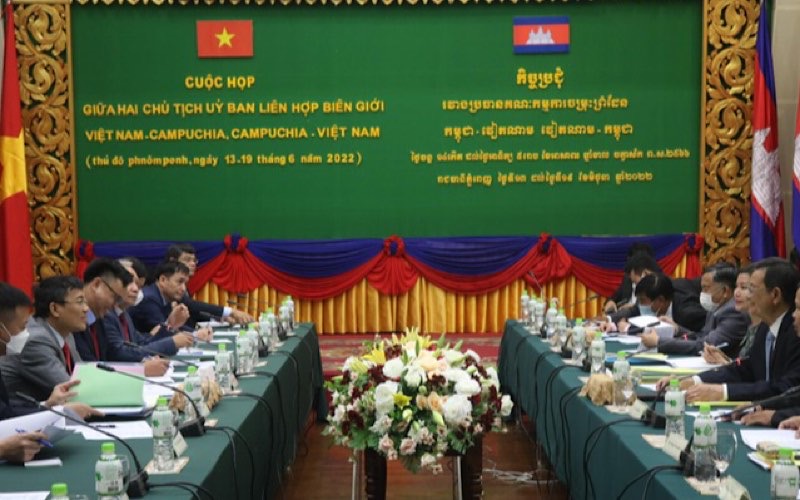 Việt Nam-Campuchia xây dựng đường biên giới hòa bình, ổn định, hữu nghị và hợp tác cùng phát triển​﻿