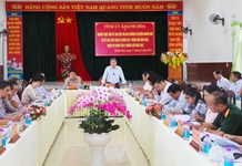 Thường trực Tỉnh ủy Khánh Hòa làm việc với Ban Thường vụ Huyện ủy Khánh Sơn