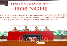 Hội nghị chuyên đề về vận hành hệ thống chính trị và bộ máy chính quyền địa phương 2 cấp