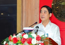 Ban Thường vụ Tỉnh ủy Khánh Hòa tổ chức Hội nghị báo cáo nhanh kết quả Hội nghị lần thứ 13 Ban Chấp hành Trung ương Đảng khóa XIII