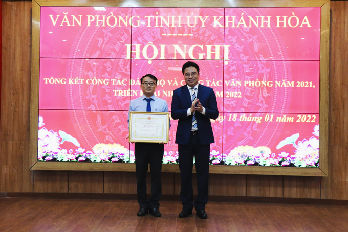 Văn phòng Tỉnh ủy: Nâng cao hơn nữa chất lượng tham mưu