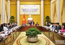 Công bố Lệnh của Chủ tịch nước về Luật Đất đai (sửa đổi) và Luật Các tổ chức tín dụng (sửa đổi)