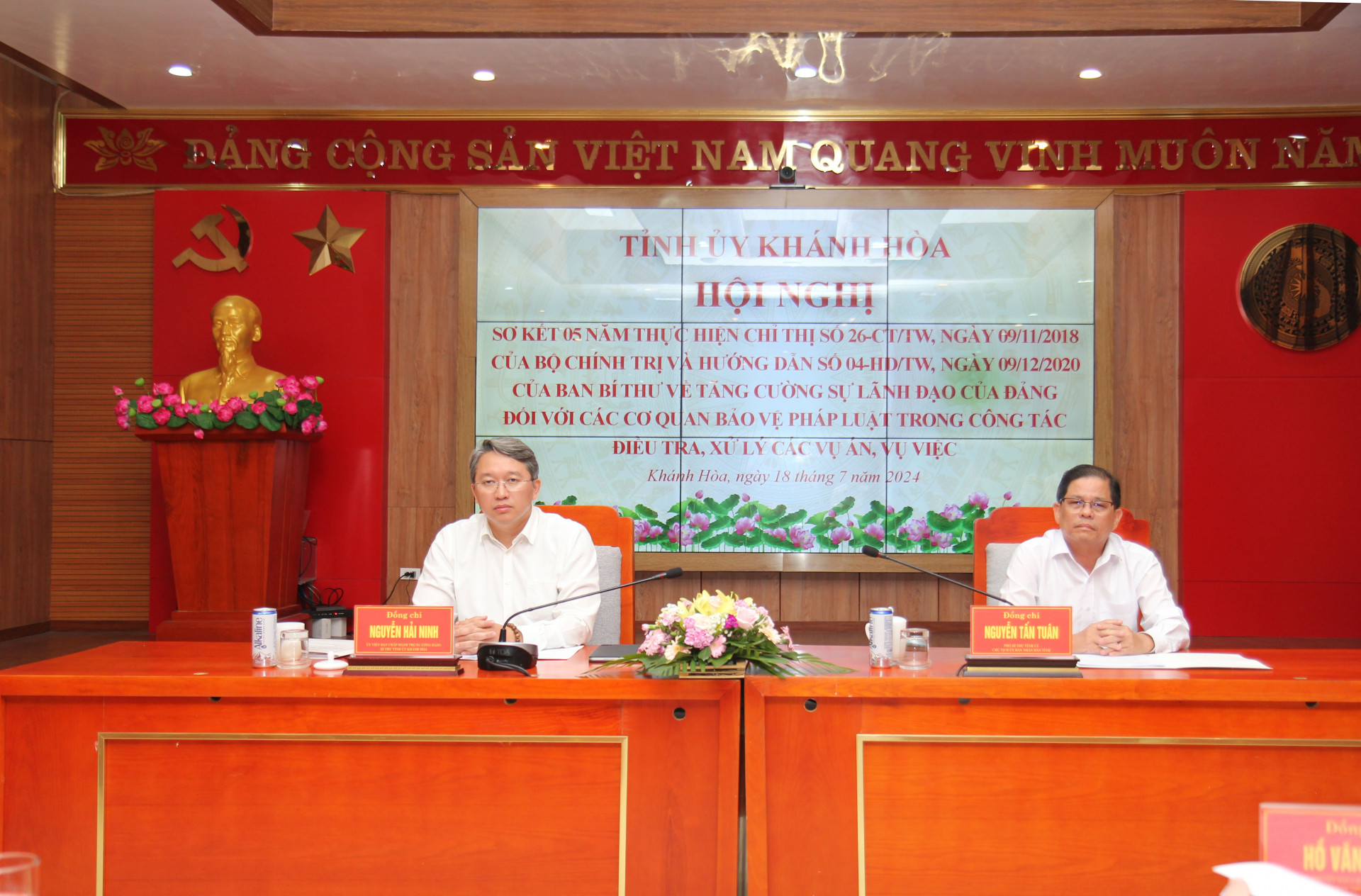 Tăng cường sự lãnh đạo của Đảng đối với cơ quan bảo vệ pháp luật trong điều tra, xử lý vụ án, vụ việc