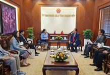 Ông Lê Hữu Hoàng tiếp Tổng Lãnh sự nước Cộng hòa Dân chủ nhân dân Lào tại TP. Hồ Chí Minh