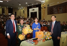 Gặp mặt kỷ niệm 80 năm Ngày thành lập Quân đội nhân dân Việt Nam và 35 năm Ngày hội Quốc phòng toàn dân