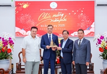 Chủ tịch UBND tỉnh Nguyễn Tấn Tuân tiếp Phó Tổng lãnh sự Liên bang Nga tại TP. Hồ Chí Minh