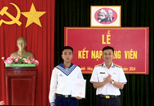 Phát triển đảng viên ở Trường Sa