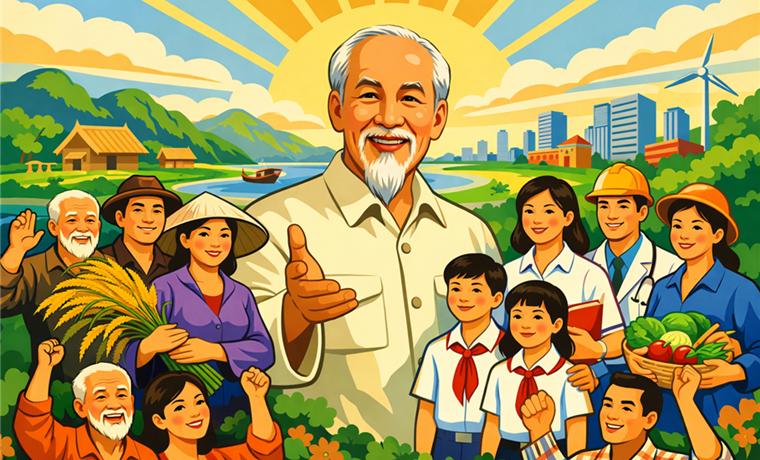 Từ quan điểm “Dân là gốc” của Hồ Chí Minh đến khơi dậy sức mạnh đại đoàn kết toàn dân tộc tạo nền tảng cho giai đoạn phát triển mới