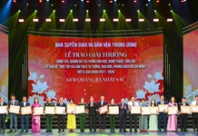 Hội Nhà báo tỉnh Khánh Hòa đạt giải quảng bá tại giải thưởng văn học, nghệ thuật, báo chí về chủ đề học tập và làm theo Bác Hồ