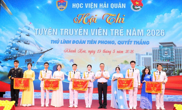 Học viện Hải quân: Hội thi tuyên truyền viên trẻ năm 2026