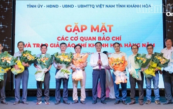 Gặp mặt các cơ quan báo chí và trao Giải Báo chí Khánh Hòa năm 2026