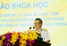 Học viện Hải quân tổ chức Hội thảo khoa học về tác phẩm “Một số vấn đề lý luận và thực tiễn về chủ nghĩa xã hội và con đường đi lên chủ nghĩa xã hội ở Việt Nam” của Tổng Bí thư Nguyễn Phú Trọng