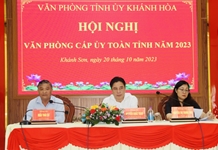 Hội nghị Văn phòng cấp ủy toàn tỉnh năm 2023