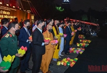 Lễ tưởng niệm đồng bào tử vong và cán bộ, chiến sĩ hy sinh trong đại dịch Covid-19
