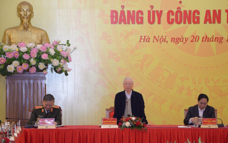 Xây dựng Công an nhân dân thật sự trong sạch, vững mạnh