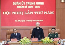 Tổng Bí thư Nguyễn Phú Trọng: Quyết liệt điều chỉnh lực lượng quân đội tinh, gọn, mạnh