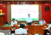 Họp Ban Chỉ đạo xây dựng Khánh Hòa trở thành thành phố trực thuộc Trung ương