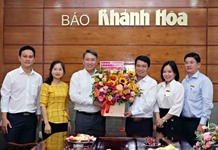 Bí thư Tỉnh ủy Khánh Hòa: Thăm, chúc mừng các cơ quan báo chí của tỉnh