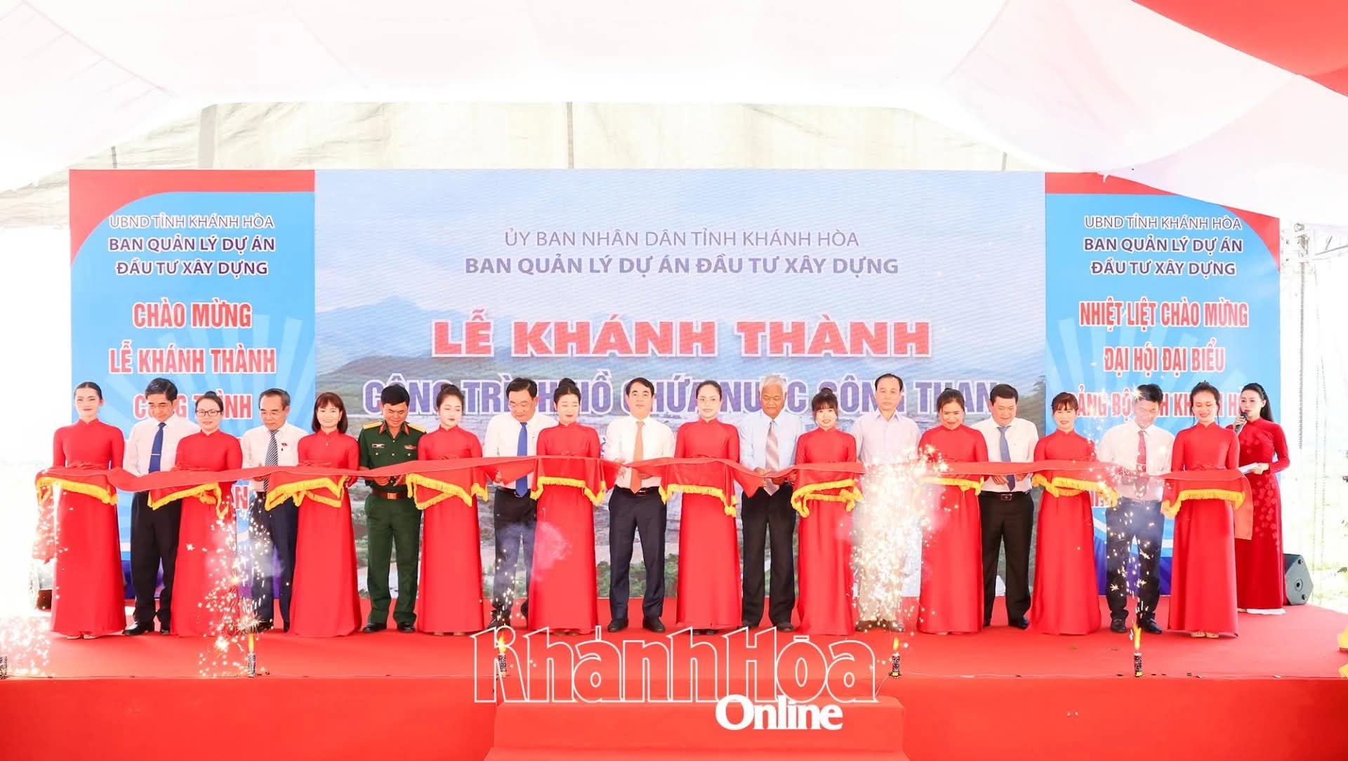 Khánh thành công trình hồ chứa nước Sông Than
