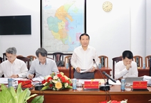 Đoàn giám sát của Ban Kinh tế Trung ương làm việc với Ban Cán sự Đảng UBND tỉnh Khánh Hòa