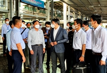 Ông Nguyễn Hải Ninh - Ủy viên Trung ương Đảng, Bí thư Tỉnh ủy: Kiểm tra công tác phòng, chống dịch Covid-19 ở Nha Trang