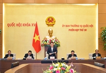 Khai mạc phiên họp thứ 30 của Uỷ ban Thường vụ Quốc hội
