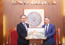 Bí thư Tỉnh ủy Nguyễn Hải Ninh tiếp Đại sứ đặc mệnh toàn quyền Nhật Bản tại Việt Nam