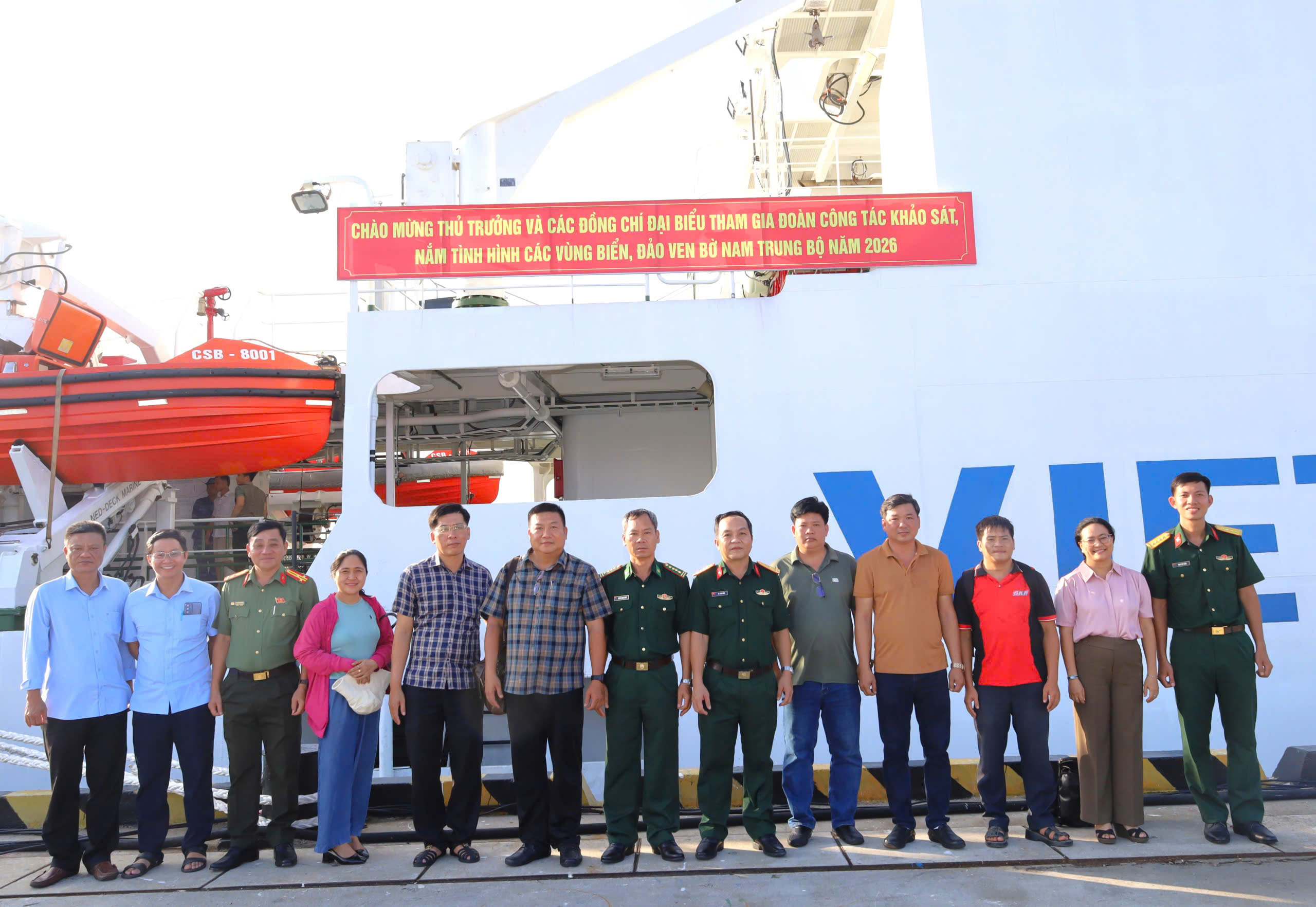 Tỉnh Khánh Hòa tham gia khảo sát, nắm tình hình các vùng biển, đảo ven bờ năm 2026