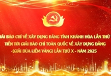 Tiếp tục đẩy mạnh tuyên truyền, đôn đốc tham gia Giải báo chí về xây dựng Đảng tỉnh Khánh Hòa lần thứ V tiến tới Giải báo chí toàn quốc về xây dựng Đảng (Giải Búa liềm vàng) lần thứ X - năm 2025