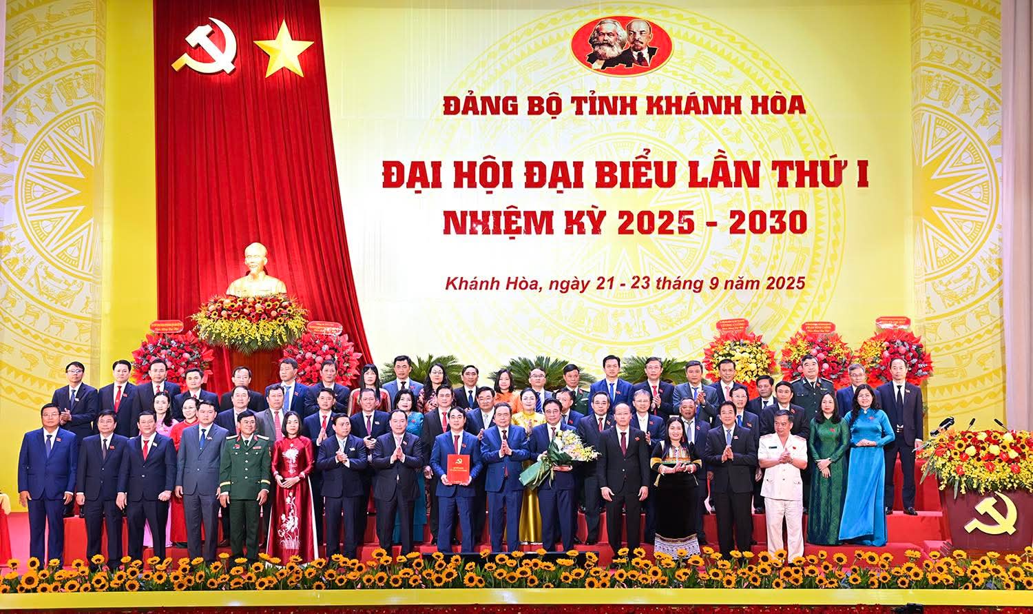 Khai mạc trọng thể Đại hội đại biểu Đảng bộ tỉnh Khánh Hòa lần thứ I, nhiệm kỳ 2025 - 2030