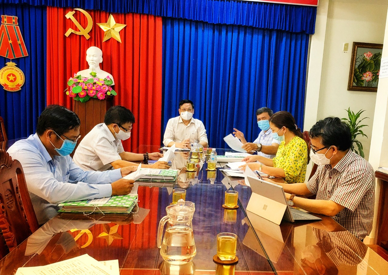 Đảm bảo các điều kiện để phục vụ thành công Hội thi Báo cáo viên giỏi cấp tỉnh năm 2021