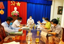 Đảm bảo các điều kiện để phục vụ thành công Hội thi Báo cáo viên giỏi cấp tỉnh năm 2021