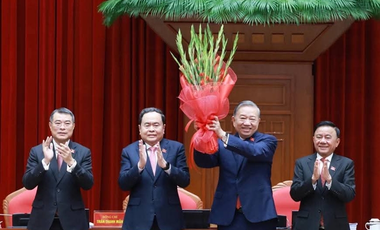 Đồng chí Tô Lâm được bầu giữ chức Tổng Bí thư Ban Chấp hành Trung ương Đảng khoá XIV