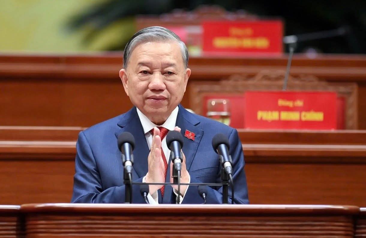 Diễn văn phát biểu của Tổng Bí thư Tô Lâm tại Bế mạc Đại hội XIV của Đảng