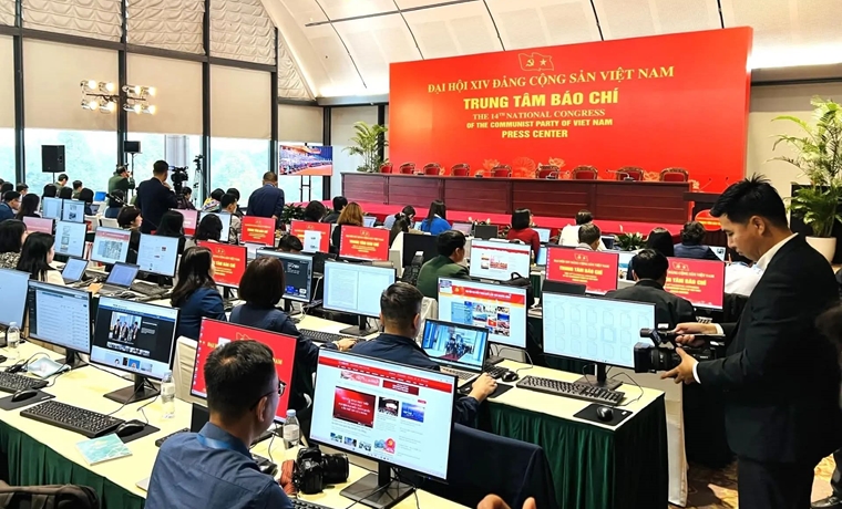 Báo chí lan tỏa tinh thần Đại hội XIV của Đảng